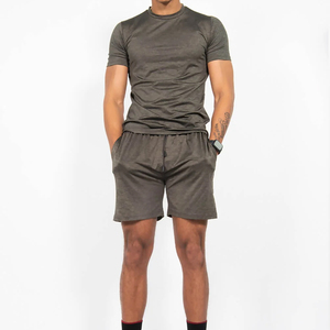 Vente à Chaud Ensemble Short d'Été Décontracté pour Hommes T-shirt à Manches Courtes Respirant avec Logo Personnalisé Meilleur Matériel Porter - Product Image 4