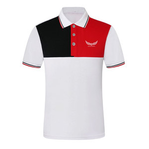 เสื้อโปโลชายคุณภาพพรีเมียม สีตัดกัน ผลิตจากวัสดุที่ดีที่สุด ขายส่ง - Product Image 1