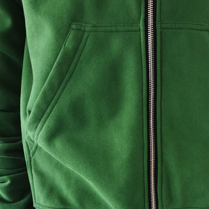 Sudadera con Capucha Personalizada de Algodón con Estampado Completo, Sudadera con Cremallera Completa, Ropa Urbana, Sudadera Informal con Cremallera Completa de Doble Cara para Hombre - Product Image 5