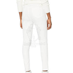 Fabricant professionnel d'usine, pantalons en jean pour femmes, respirants, vente en gros de pantalons en jean pour femmes - Product Image 3