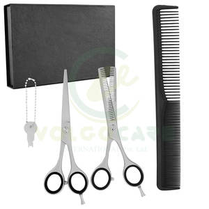 ชุดกรรไกรช่างตัดผมระดับมืออาชีพกรรไกรตัดผมแบบสองด้าน30นิ้ว - Product Image 1