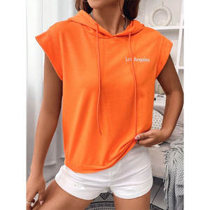 Sudadera con capucha informal de algodón de gran tamaño para mujer con diseño personalizado de moda y asequible - Product Image 1