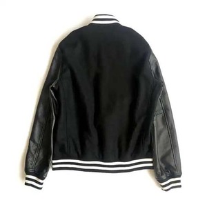Wholesale High Street Unisex Baseball Varsity <b>Jacket</b> Custom Logo Winter College Baseball <b>Jacket</b> For <b>Men</b> - Product Image 2
