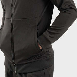 Survêtements d'hiver personnalisés imprimés, tissés, respirants et coupe-vent, ensemble 2 pièces pour hommes, veste bicolore et pantalon de jogging - Product Image 5