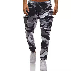 Pantalones deportivos de algodón de cintura alta con estampado de logotipo personalizado para hombre, pantalones de chándal de cintura media informales con sublimación de talla XL de alta calidad - Product Image 2