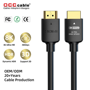 Câble <span class=keywords><strong>HDMI</strong></span> professionnel 8K 2.1 en PVC, 48 Gbps, Ultra HD 8K60 4K120 10K HDR eARC HDCP 2.3, <span class=keywords><strong>pour</strong></span> projecteur, moniteur, <span class=keywords><strong>PC</strong></span> - Product Image 1