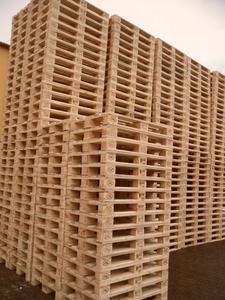 Palette en bois massif standard euro 1200*800 de stockage bon marché de haute qualité personnalisée en gros - Product Image 5