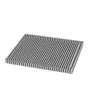 Opulent Noor hecho a mano madre perla hueso incrustaciones personalizado lujo árabe-inspirado servir bandeja vajilla sala de estar hogar - Product Image 1