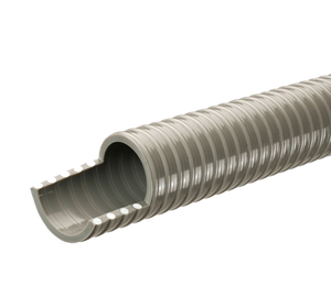 Tuyau d'aspiration gris PVC durable et flexible à haute pression robuste pour diverses applications - Product Image 1
