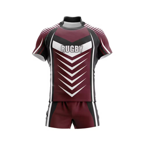 Profesional personalizado juvenil sublimación rugby uniforme Liga Jersey/equipo Jersey Rugby Jersey mejor venta bajo precio - Product Image 2
