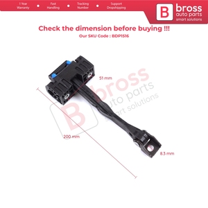 ชุดสายรัดจำกัดการเปิดประตูหน้า BDP1516 สำหรับ Leon MK3 5F ST 5F1 5F8 ปี 2012-2020 รุ่น 5F4837203A - Product Image 5