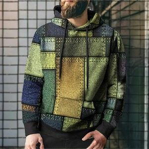 Sudadera con capucha de invierno de alta calidad para hombre, personalizada con bordado y diseño de impresión digital, patrón sólido, precio al por mayor - Product Image 5
