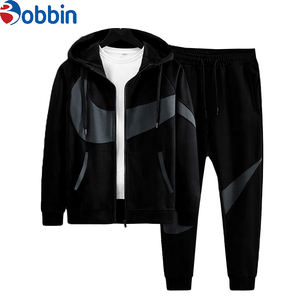 Ensemble de survêtement de course à manches longues pour homme, tendance, tenue de sport, ensemble de survêtement, jogging, entraînement en plein air, sweat-shirt - Product Image 1