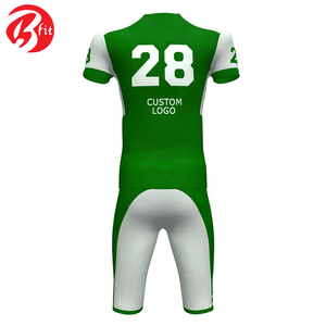 Camiseta de fútbol americano de manga corta con estilo, camisetas transpirables con número de nombre del equipo y logotipo de talla grande disponible - Product Image 4