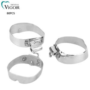 Kit di Bande Molari Ortodontiche Dentali <span class=keywords><strong>Roth</strong></span> MBT 80 Pezzi con Set di Tubi - Product Image 5