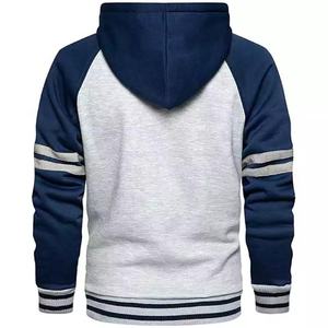 Sweat-shirt à capuche 100% coton pour homme, logo personnalisé, vêtements de jogging en polaire - Product Image 2
