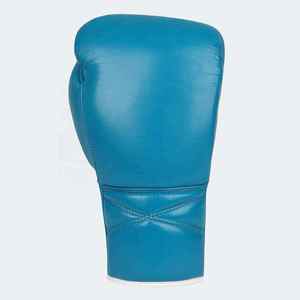 Gants de boxe professionnels en cuir de vachette pour adultes couleur personnalisée avec logo personnalisé pour les arts martiaux - Product Image 2