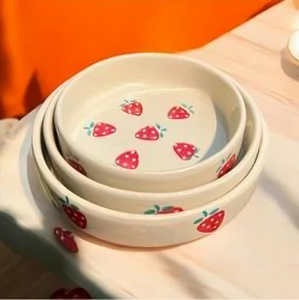 ชามเซรามิกทำมือที่มีรูปแบบที่น่าตื่นตาตื่นใจของห้องครัวและการรับประทานอาหารที่จำเป็นสำหรับทุกโอกาส - Product Image 2