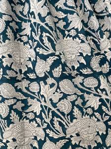 Robe Maxi d'été élégante pour femmes à la mode Design imprimé fleuri confortable Style occidental régulier 100% coton - Product Image 2