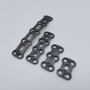 Plaques cervicales antérieures autobloquantes 4H 6H 8 trous, lot de 6 pièces en titane - Product Image 2