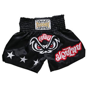 Pantalones cortos de lucha MMA personalizados de proveedor al por mayor, apliques de sublimación, logotipo bordado, precio de fábrica, pantalones cortos de Muay Thai, ropa de artes marciales - Product Image 5
