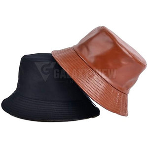 Sombreros de Cuero de Bajo Precio, Sombreros de Cuero para Hombre con Logotipo Personalizado de Alta Calidad, Sombreros de Cuero para Hombre Recién Llegados - Product Image 1