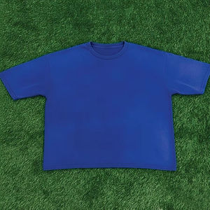 T-shirts pour hommes de haute qualité personnalisés, t-shirts de streetwear vierges, t-shirts de qualité 100% coton, t-shirts à col rond surdimensionnés pour hommes - Product Image 1