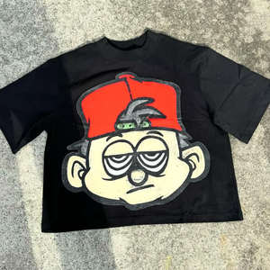 เสื้อยืดสตรีขนาดใหญ่ลายกราฟิกแบบ100% แห้งเร็วผ้าคอตตอนพิมพ์ลายหน้าจอขนาดใหญ่ออกแบบได้ตามต้องการ - Product Image 4