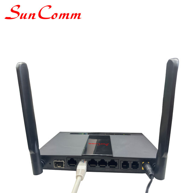SC-2072-4GW 4G LTE WiFi Router with SFP Port Dual-Band AC 4 LAN Ports SOHO Use VPN VoIP & Firewall Support 1 SIM Card