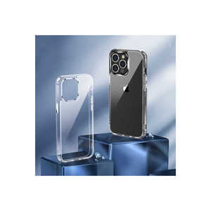 Coque en silicone transparente antichoc HRMN Forst pour iPhone 13 Pro, coque de protection liquide transparente en PC de qualité supérieure - Product Image 4