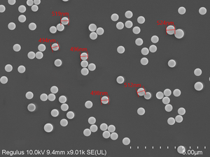 Дисперсия полиимидных наносфер: высокотемпературные полимерные частицы для инженерных задач, раствор наносфер PI с высокой термостойкостью - Product Image 3