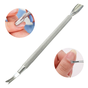 3pcs <b>Nail</b> Art Stainless Cuticle Pusher <b>Remover</b> Spoon Manicure Pedicure <b>Tool</b> Set - Product Image 6