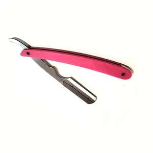 Maquinilla de afeitar de borde recto profesional con cuchillas de acero inoxidable - Product Image 2