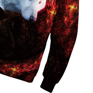 Sudaderas con capucha de sublimación mezcladas de algodón de alta calidad Ropa de calle de invierno de secado rápido para hombres y mujeres Hecho en Pakistán - Product Image 5