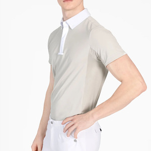 Chemise d'équitation personnalisée en polyester à manches courtes pour hommes, femmes et enfants, sublimation, à vendre - Product Image 2
