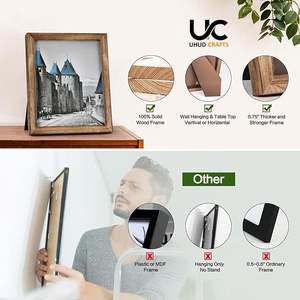 Luxury Antique <b>Gold</b> SACK Handmade Wooden Resin Rectangle <b>Mirror</b> Frame Home Decor Wall Photo Frame 1 Color Print Uttar Pradesh - Product Image 3