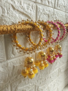 Kalira Bangle Wholesale Bangles Indian Wedding & Party Favors, Cadeaux de demoiselle d'honneur, Mehndi Sangeet Favors Bracelets Bijoux de mariée - Product Image 5