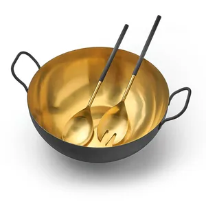 Luxury Handmade Decorative <b>Bowl</b> High-End Table Accent Accents Artistic Modern <b>Metal</b> <b>Bowl</b> Decor for Hotel plated Projects safe - Product Image 1