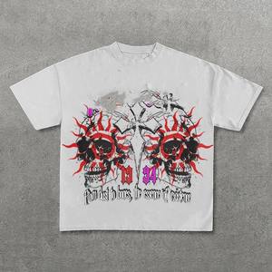 เสื้อยืดคอกลมสำหรับผู้ชายเสื้อยืดคอกลมสำหรับ300 GSM เสื้อยืดธรรมดาใช้ได้ทั้งชายและหญิง - Product Image 1