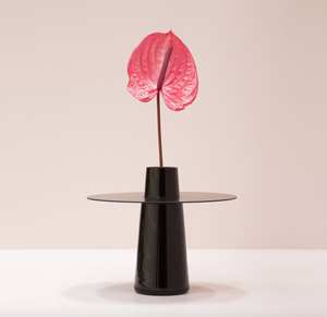 Modern Brass Circular Tube <b>Vase</b> Minimalist Metal Flower Holder Contemporary Desk Decor for Home Office Hotel Decoration - Product Image 3