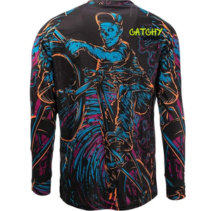 2024 gran oferta de fabricación de secado rápido de manga larga Esport Jersey sudaderas con capucha y sudaderas para hombres Jersey personalizado Paintball Jersey - Product Image 2