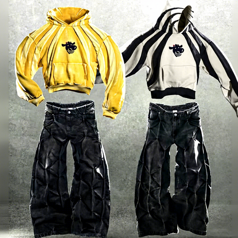 DiZNEW Men s Jeans Pants Custom