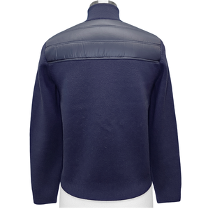 Suéter de Cuello Redondo con Cierre y Botones, Tejido en Lana Merino Extrafina, Transpirable, para Hombre, Nuevo y a la Moda - Product Image 2