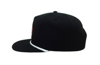 Topi Snapback kustom Hiphop musim panas Logo cetak Digital grosir topi Flat warna hitam ukuran dapat disesuaikan topi Snapback klasik