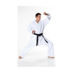 Uniformes de Karate para Hombre de Color Sólido, Alta Calidad, 100% Algodón, Elasticidad Ajustable, Transpirable, Ropa de Artes Marciales OEM, Más Vendidos - Product Image 2