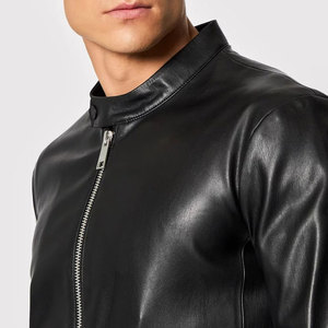 Latest Design Professional Made <b>Men</b> <b>Leather</b> <b>Jacket</b> Pakistan Manufacture Adults <b>Men</b> <b>Leather</b> <b>Jacket</b> - Product Image 3