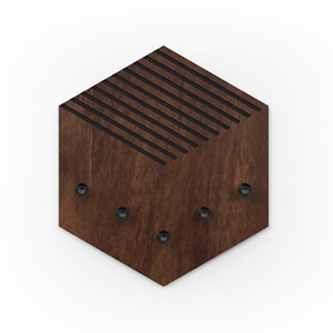 Bluewud Ramnet Thiết Kế Gỗ Treo Tường Trang Trí Nội Thất Key Chủ Hanger Với 5 Knobs Cho Phòng Ngủ Nghiên Cứu Phòng Khách Đồ Nội Thất Nhà - Product Image 5