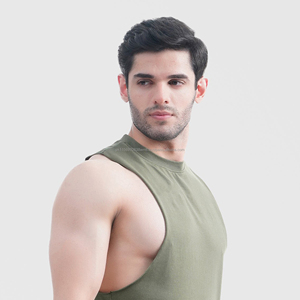 เสื้อกล้ามกีฬาผู้ชายขายดีที่สุด บริการ OEM ระบายอากาศ แห้งเร็ว ผ้าถัก 100% คอตตอน ไซส์ใหญ่ สไตล์สปอร์ต ผลิตในปากีสถาน มีกระเป๋า - Product Image 3