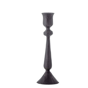 Support de bougie conique forgé à la main, décoration d'intérieur en métal artisanal pour Noël, support de bougie conique simple - Product Image 5