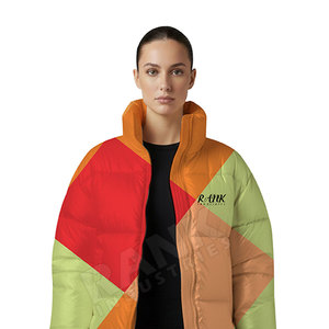 เสื้อแจ็คเก็ตบับเบิ้ลสำหรับผู้หญิงที่ให้ความอบอุ่นและสวมใส่สบาย เหมาะสำหรับกีฬากลางแจ้งและสภาพอากาศหนาวเย็น - Product Image 3